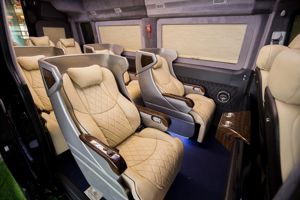 Ghế massage xe limousine