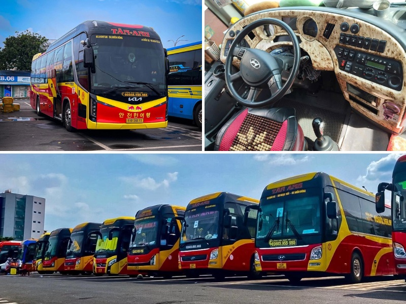 Xe Limousine Tân Anh Măng Đen