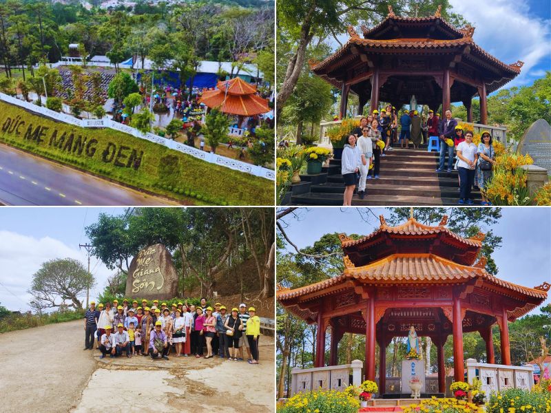 Xe du lịch Măng Đen