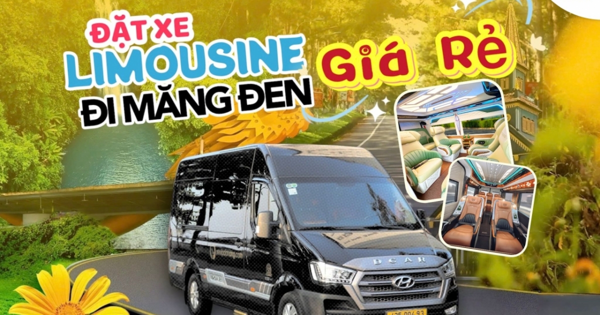 xe limousine Măng Đen