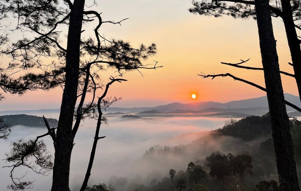 Măng Đen săn mây