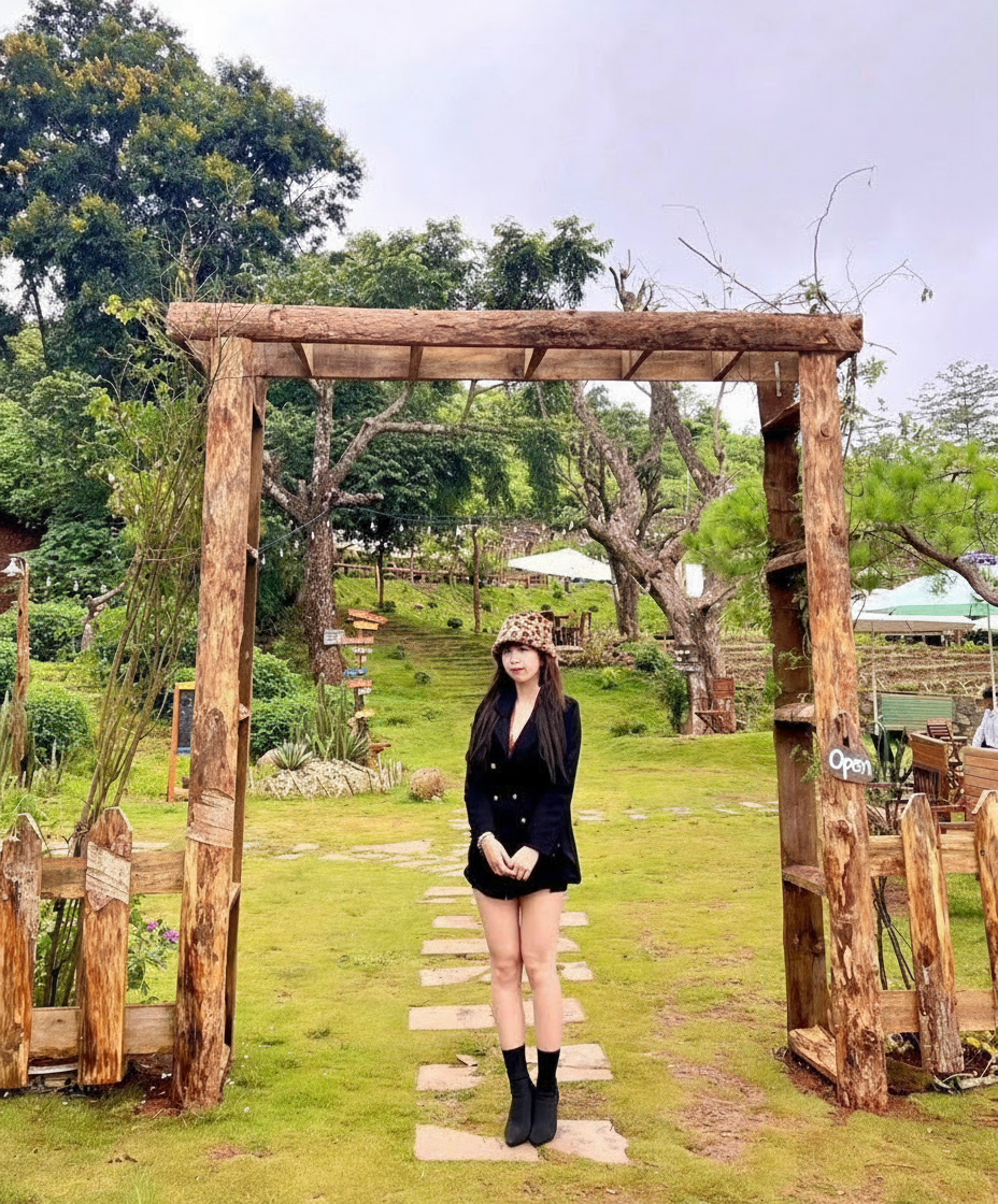 Cà phê phố núi Pleiku, Cảnh quan cà phê Pleiku, Đồi cà phê Pleiku núi, Quán cà phê Pleiku view núi