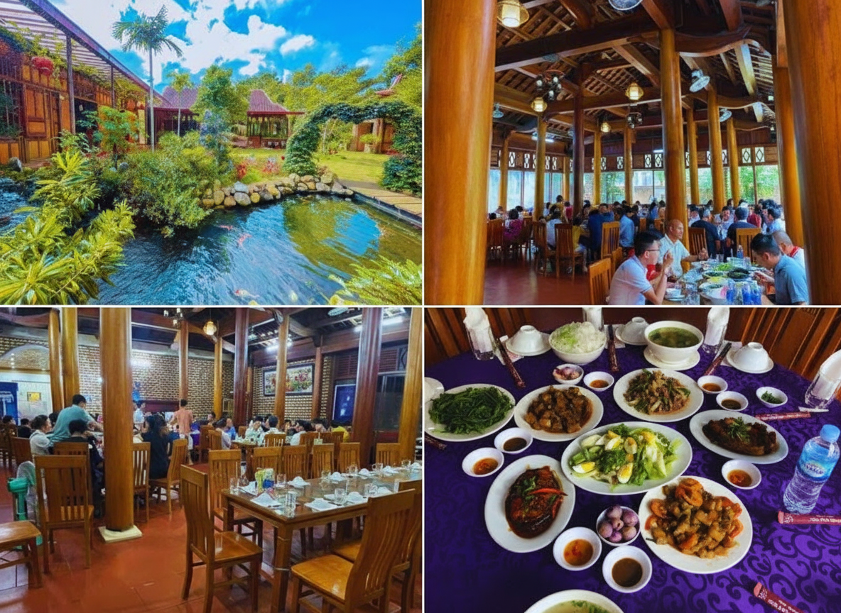 Nhà hàng Sơn Lâm Quán Măng Đen