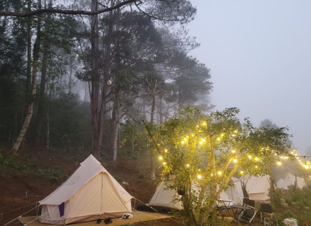 Cắm trại Măng Đen